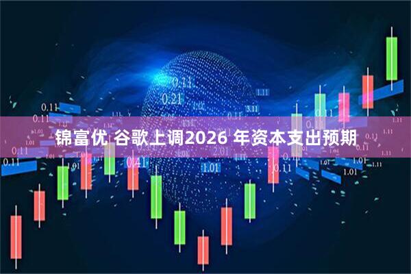 锦富优 谷歌上调2026 年资本支出预期