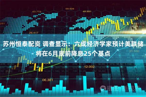 苏州恒泰配资 调查显示：六成经济学家预计美联储将在6月底前降息25个基点
